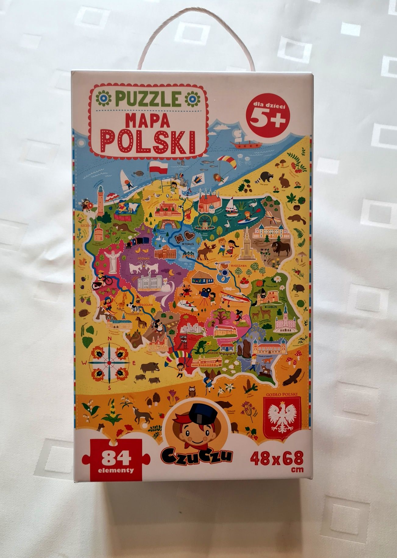 Puzzle mapa Polski CzuCzu