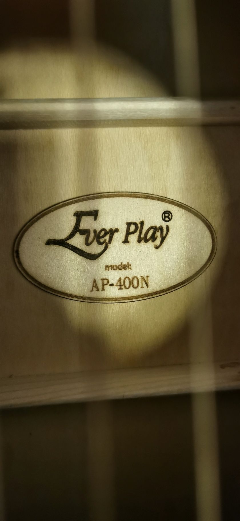 Gitara akustyczna Ever Play AP-400N 4/4 + pokrowiec, tylko dzisiaj