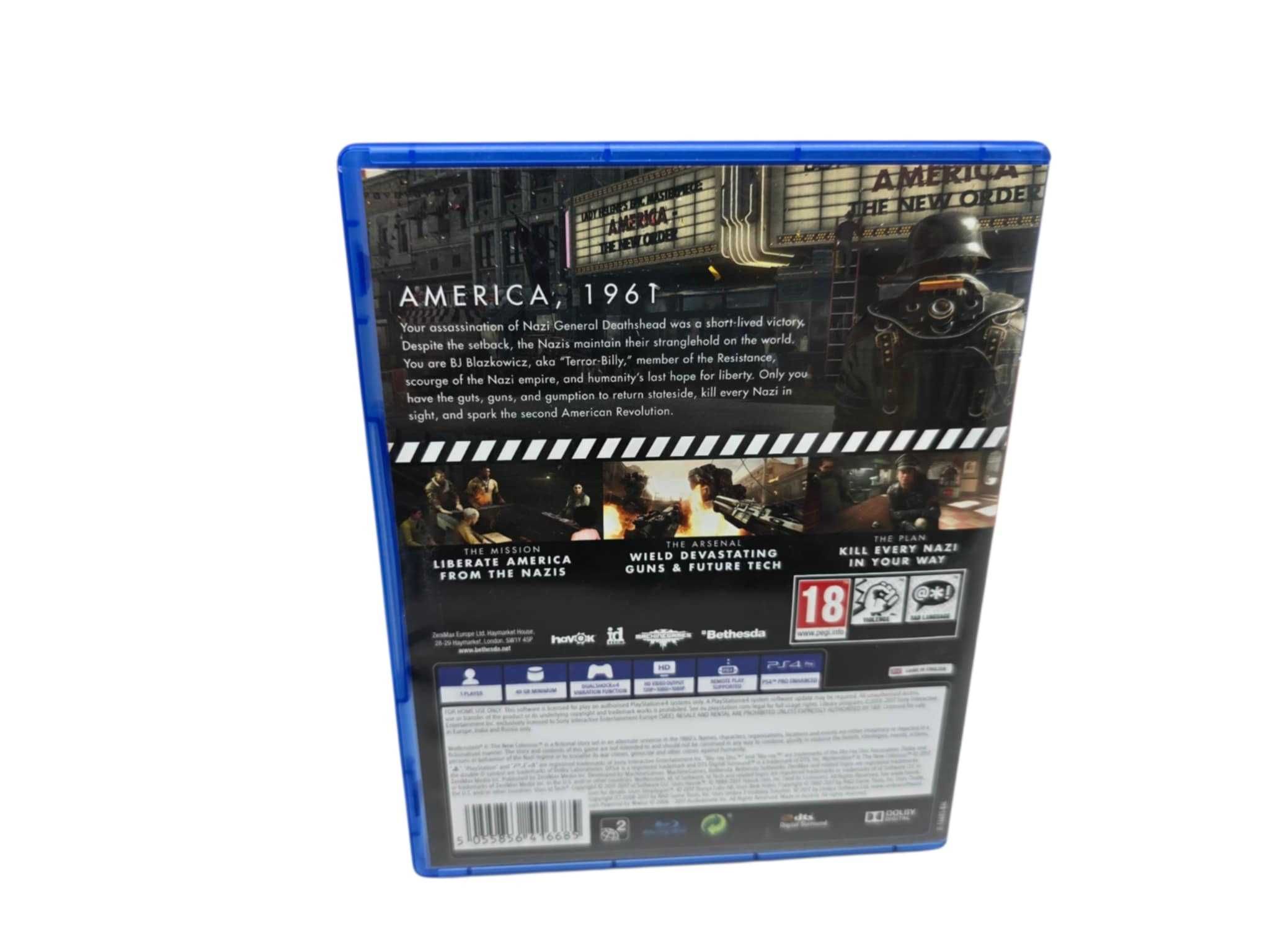 Gra PS4 Wolfenstein II 2 The New Colossus