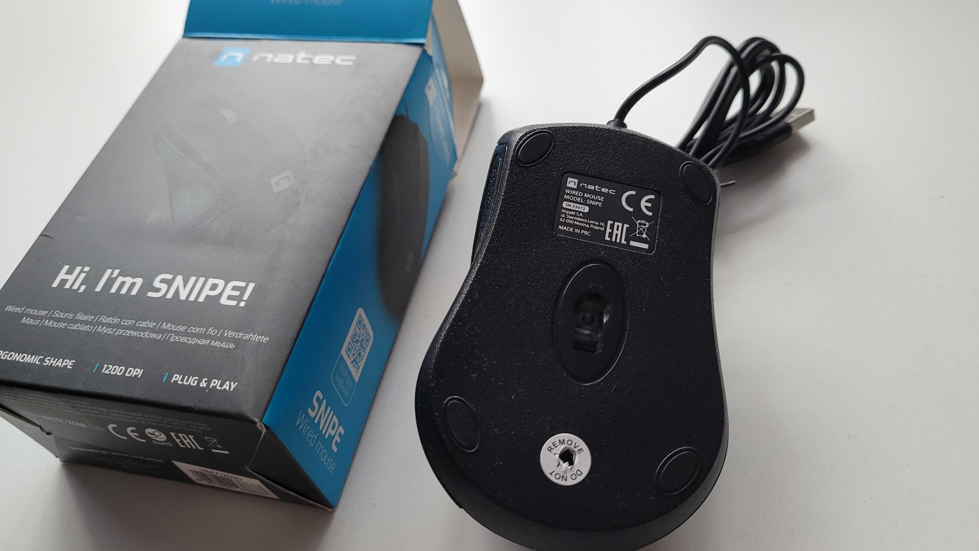 Mysz komputerowa Natec Snipe 1200 DPI