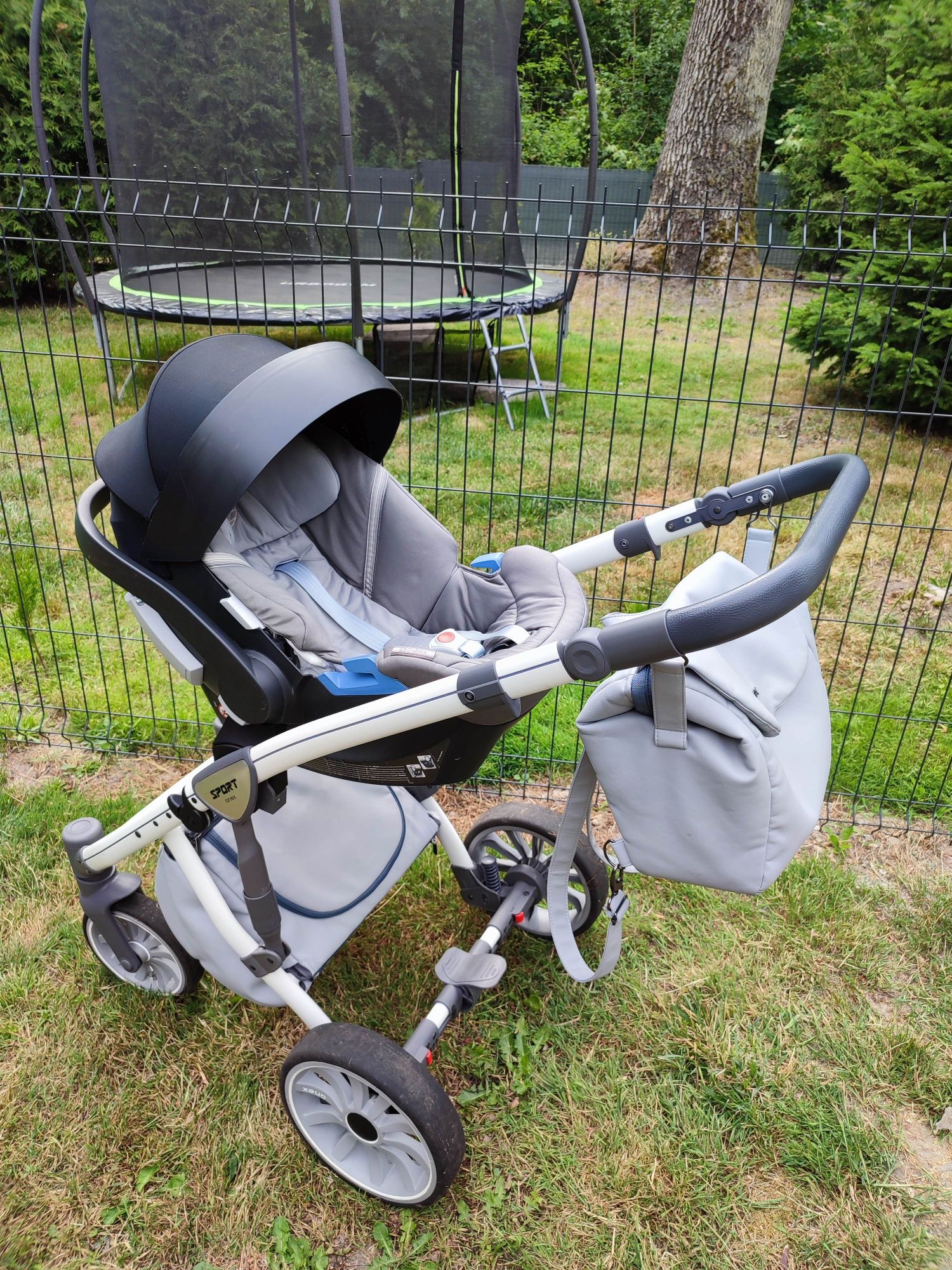 Wózek Anex Sport 2w1 plus nosidełko Cybex Aton