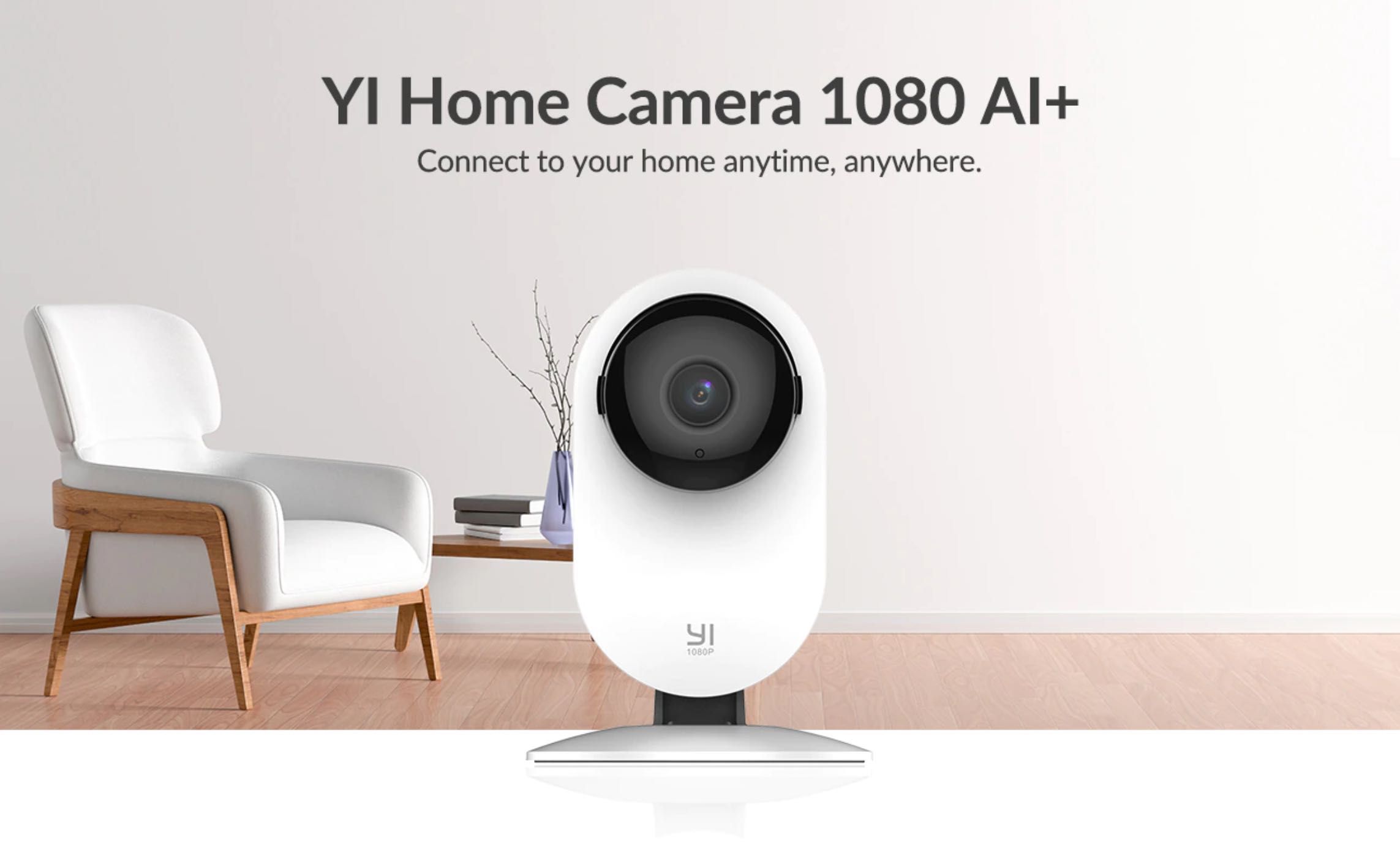 ⫸Міжнародна IP-камера YI 1080P Home Camera White (YYS.2016) Відеоняня