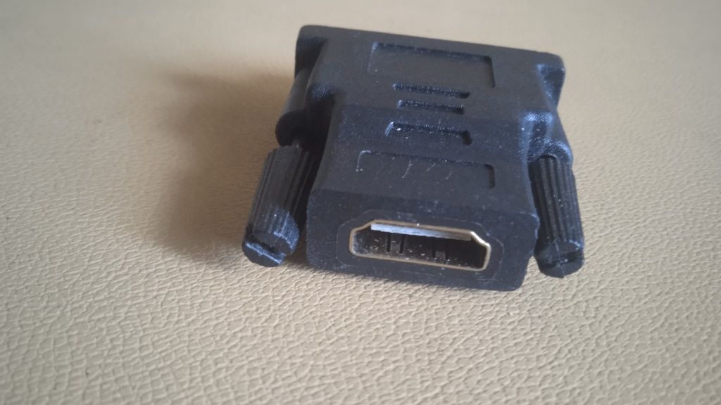 Перехідник HDMI - DVI-D Black Адаптер