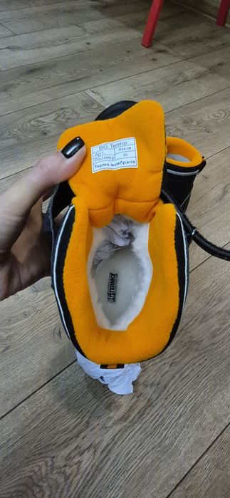 Ботинки зимові B&G чобітки 21 см