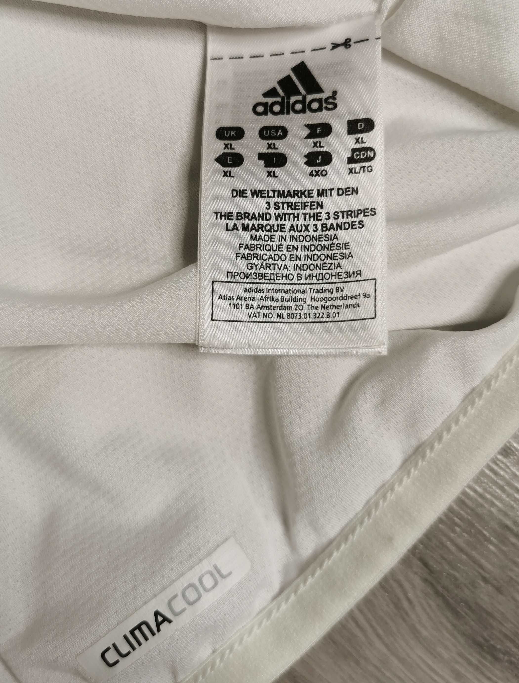 Bluza sportowa kurtka rozpinana Adidas rozmiar XL/XXL white