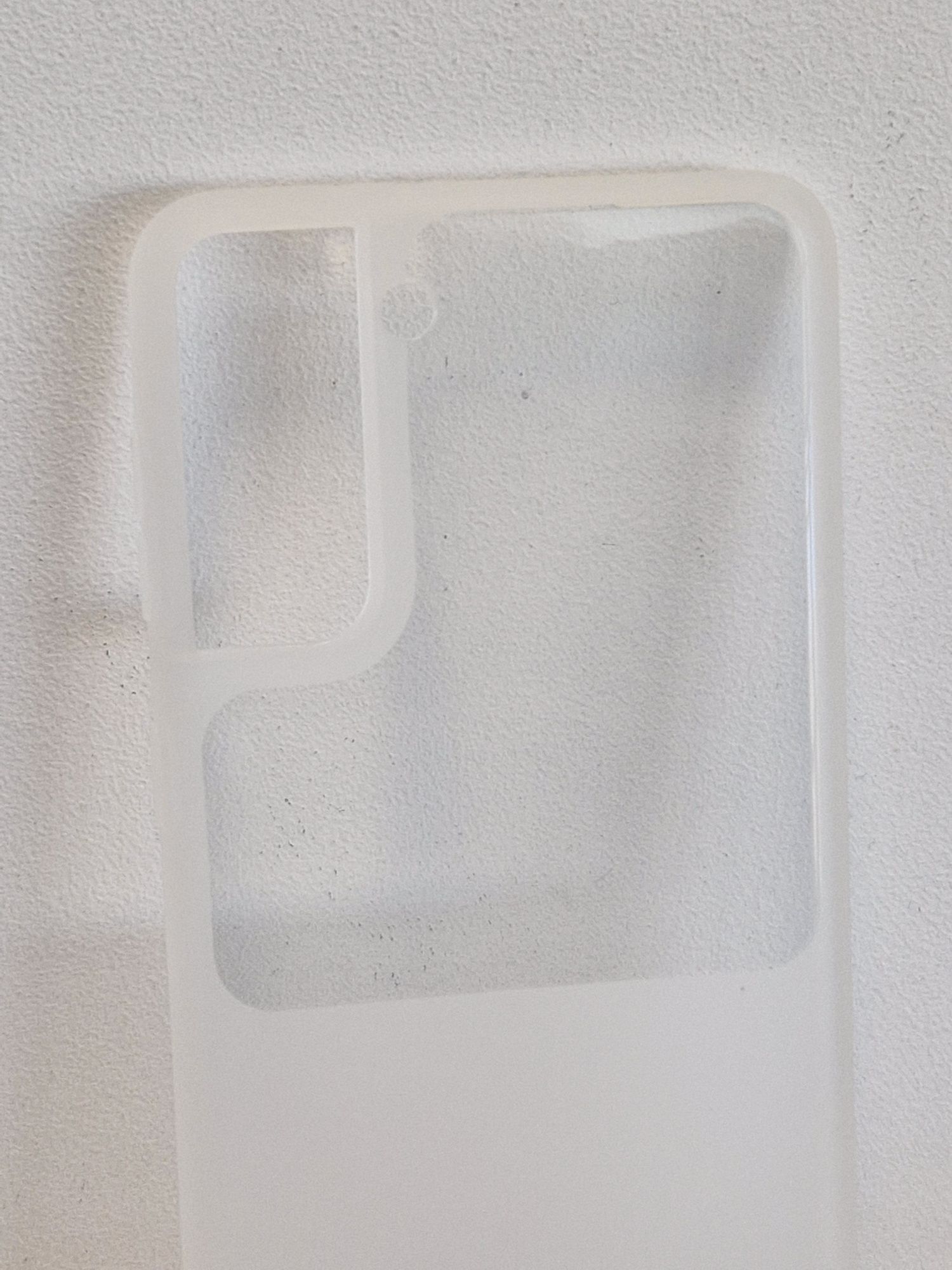 TEL PROTECT Window Case do Samsung Galaxy S21 Plus Przezroczysty