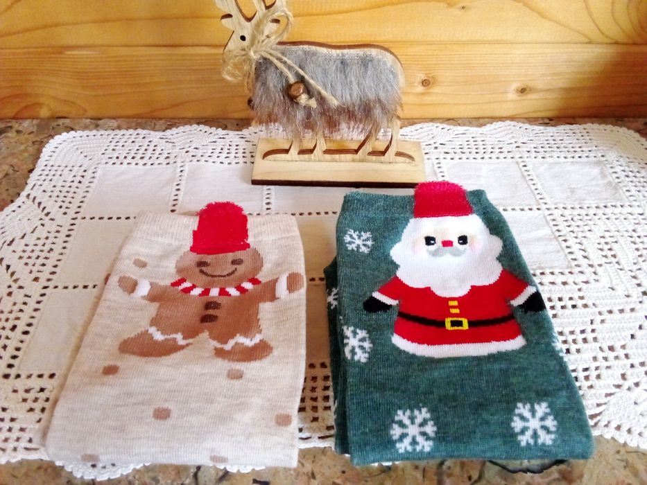 Meias Peúgas Natal Novas