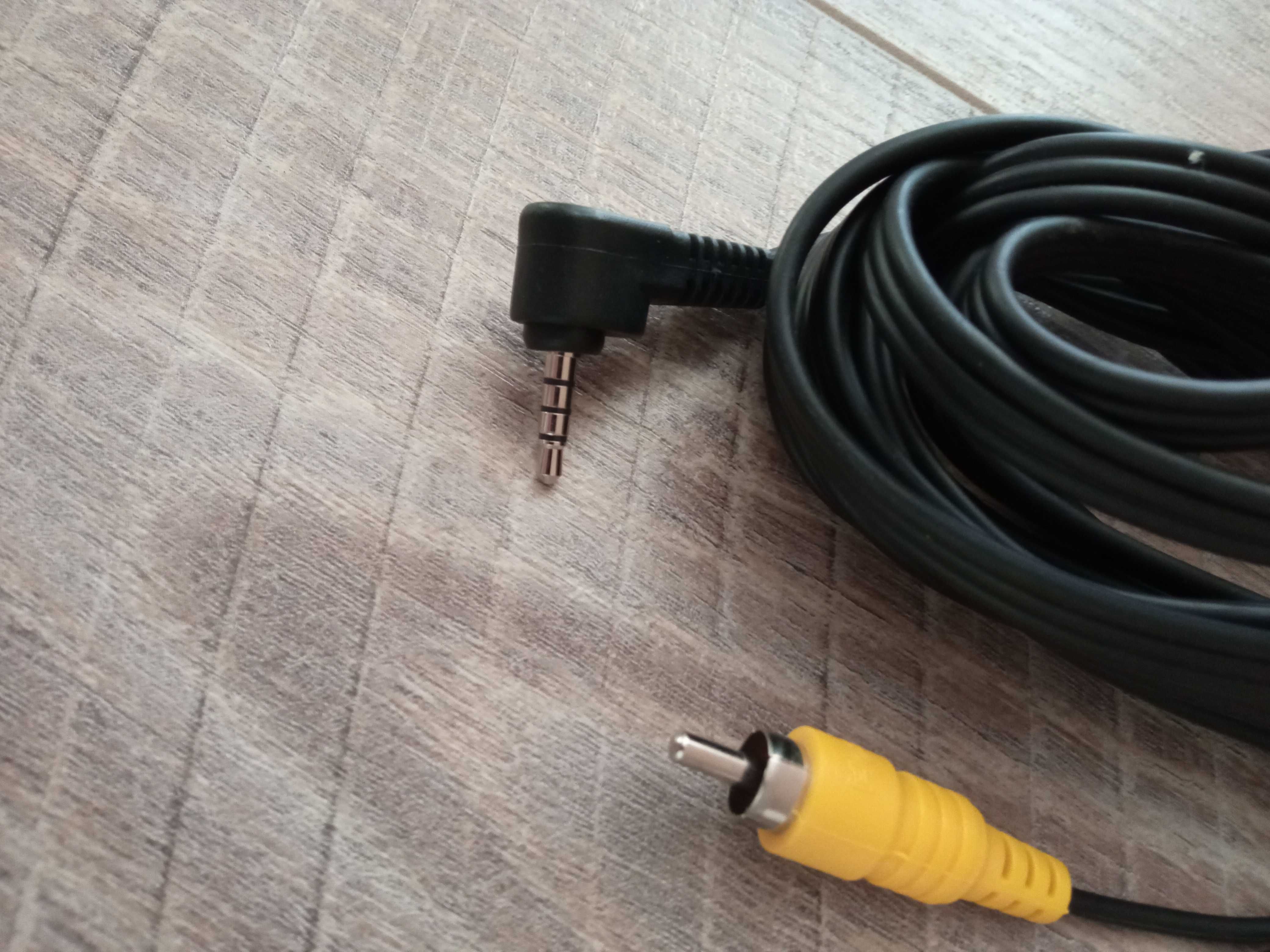 Кабель мультимедійний Jack 3.5mm male 4-pin to 3RCA довжина 3м.