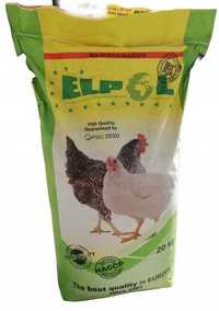 Karma dla kur Ełpol  20 kg BEZ GMO Pasza