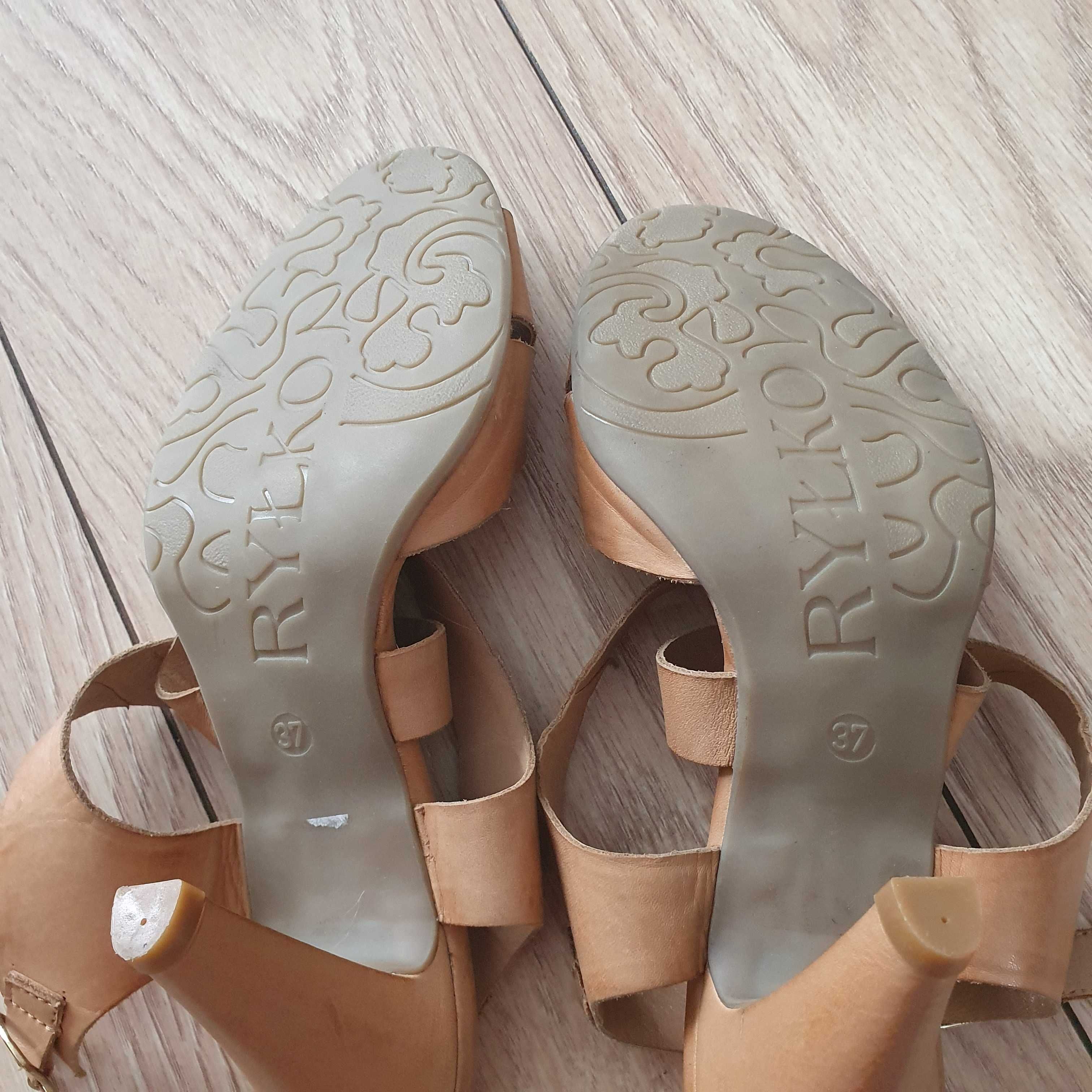 Nowe buty skórzane Ryłko
