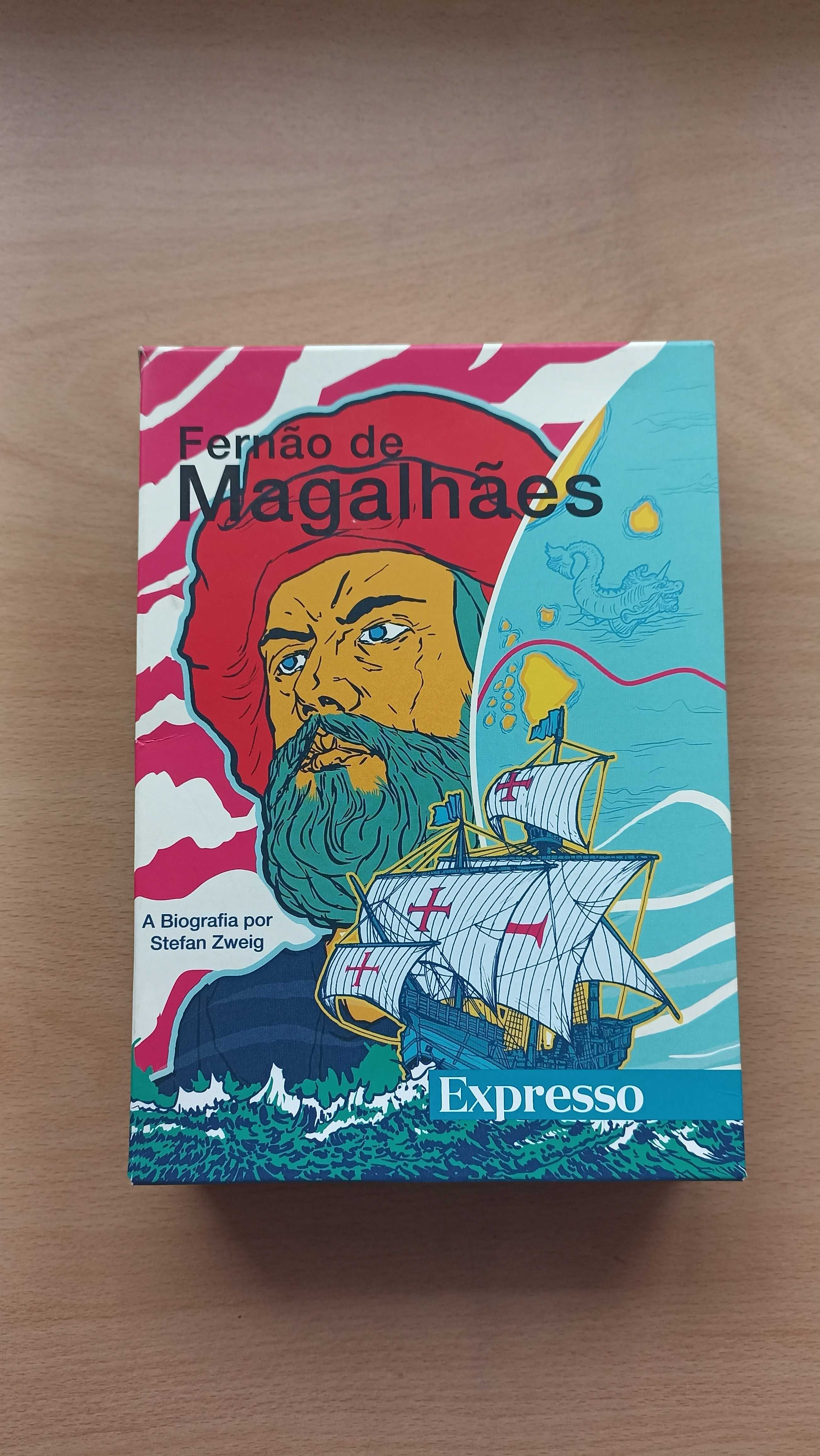 Livro "Fernão de Magalhães: A Biografia por Stefan Zweig"