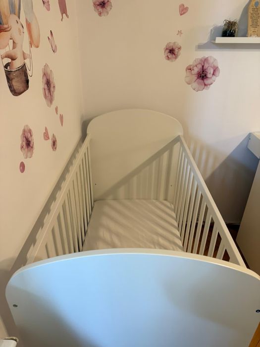 Łóżeczko dziecięce z szufladą IKEA GONATT