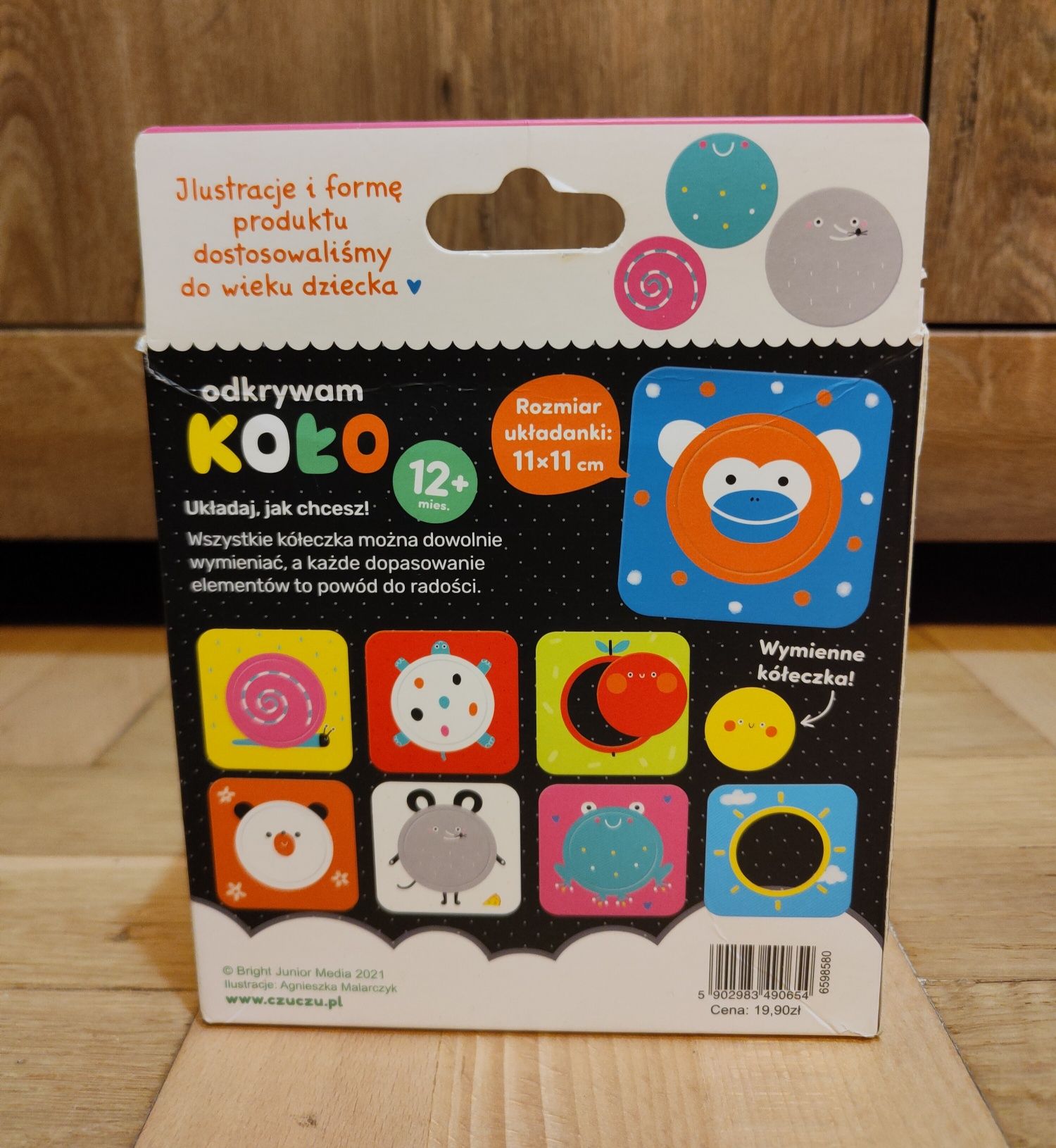 Pierwsze puzzle CzuCzu Odkrywam koło