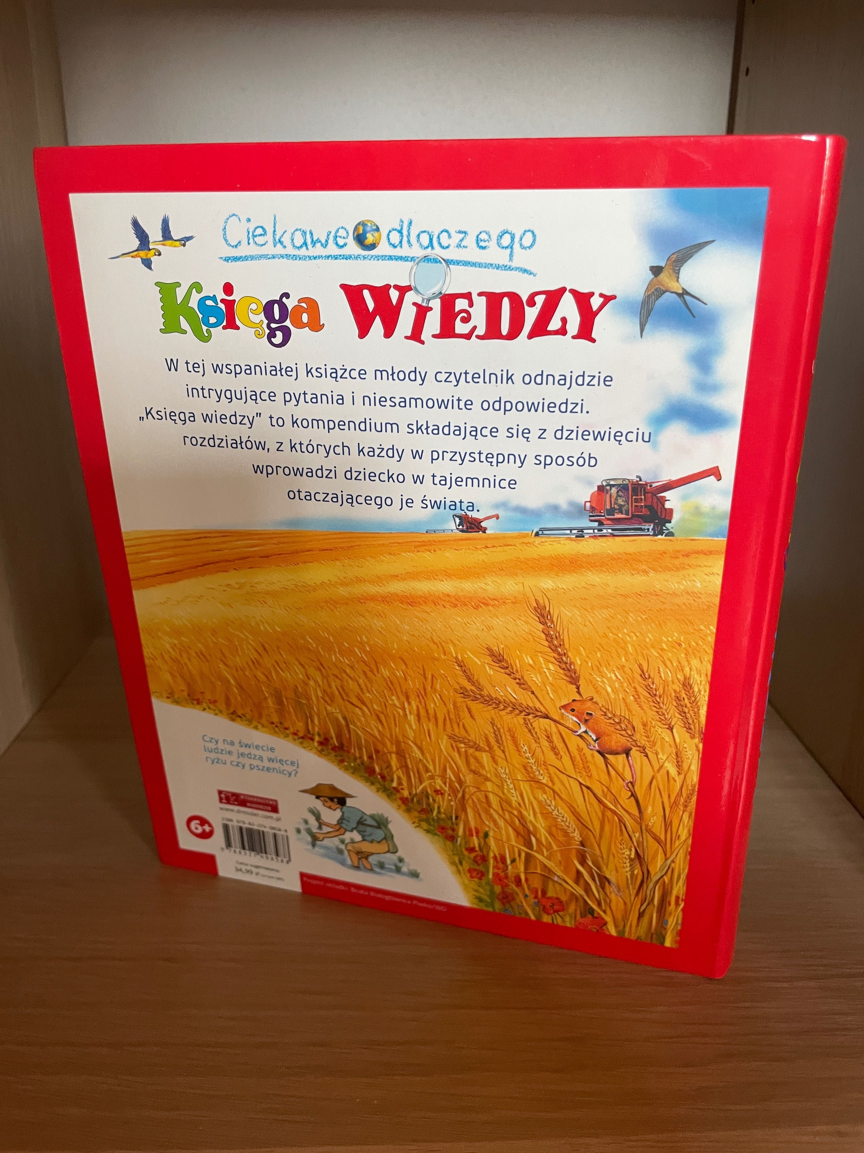 książka księga wiedzy encyklopedia dla dzieci