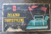 Żelazko turystyczne PRL muzeum PRL