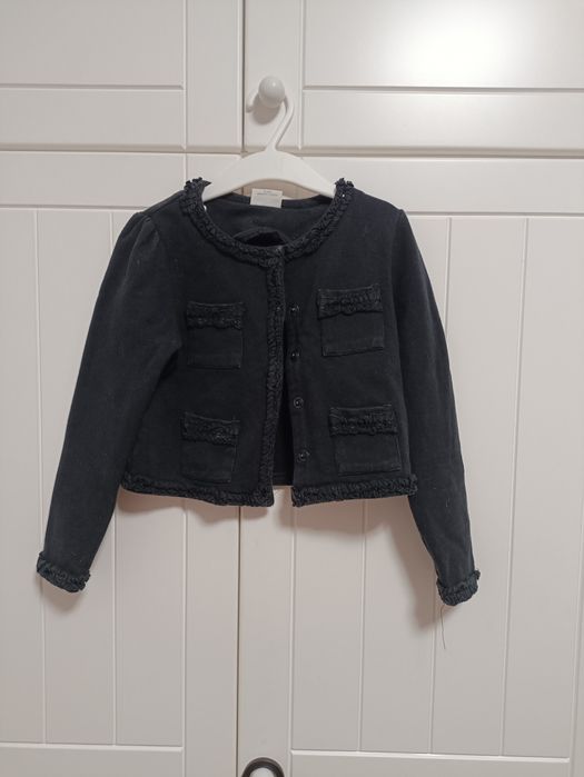 Elegancki kardigan / żakiecik Next r. 110 (5 lat) "Chanelka"