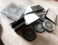 Pudełka puste na płyty CD
