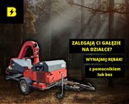 Rębak/Gałęziarka/Rozdrabniacz do gałęzi WYNAJEM