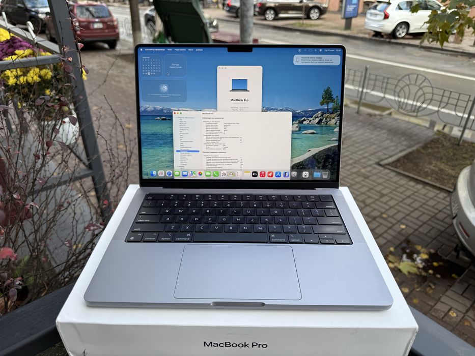 MacBook Pro 14” 2021 M1 Pro 16/512gb Space Gray з гарантією