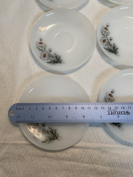 Conjunto de café Margaridas / Mal-me-quer