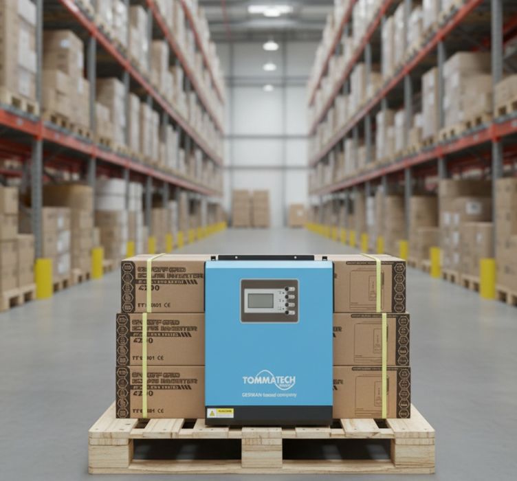 Гибридный инвертор TommaTech TT-NEW1K-12 (1000W, 12V, PWM) — Надёжное