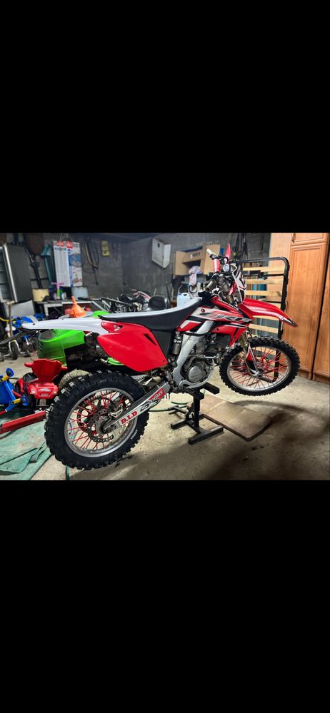 Honda CRF 250R 2009r zarejestowana po remoncie