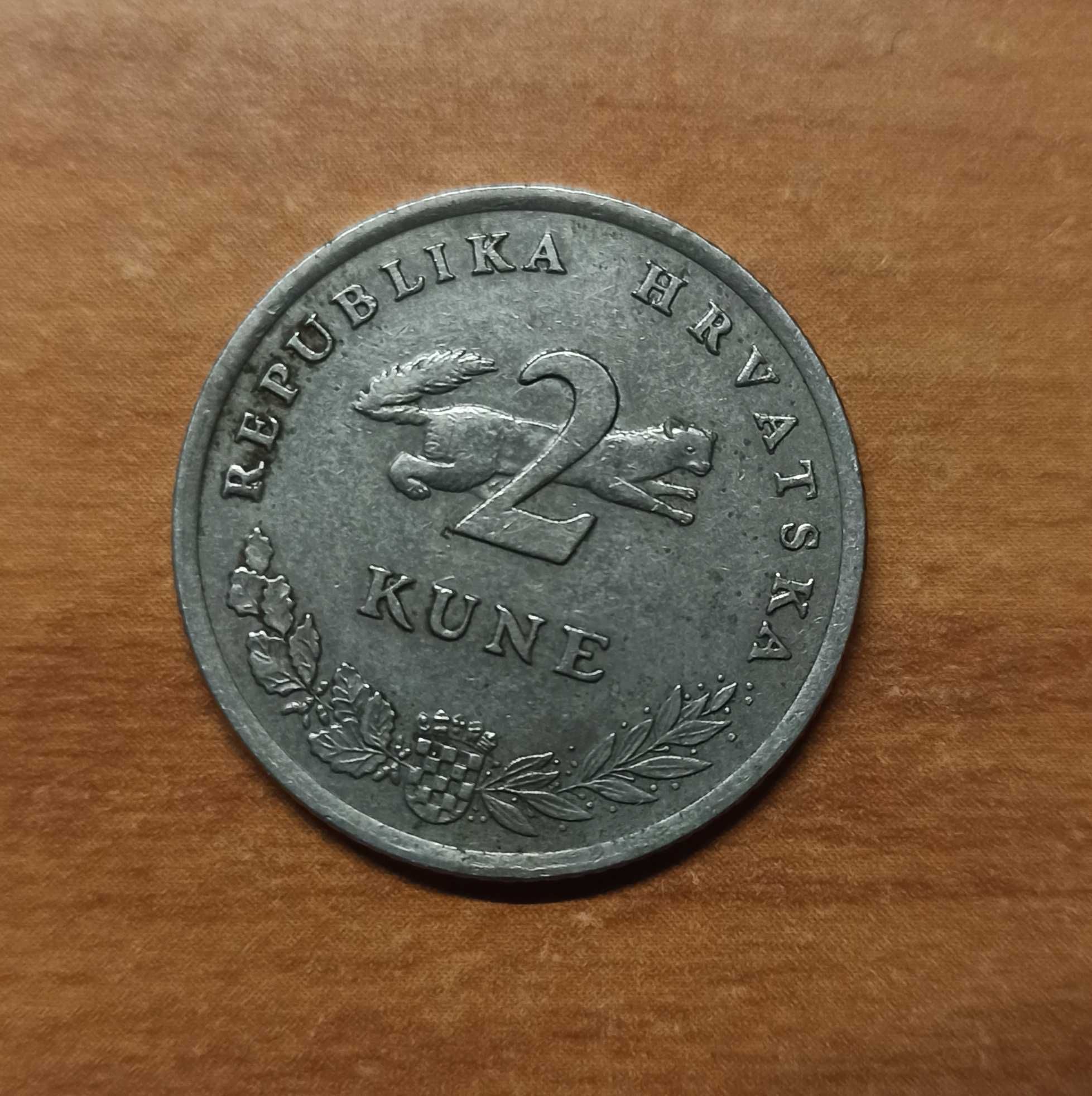 Moneta chorwacka - 2 kune 1993r.