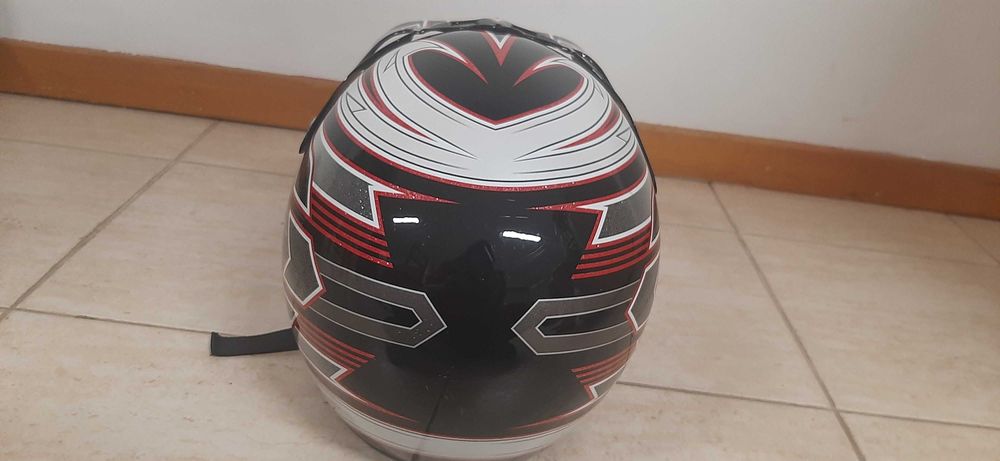 Capacete motocross; Marca MDC Semi-novo