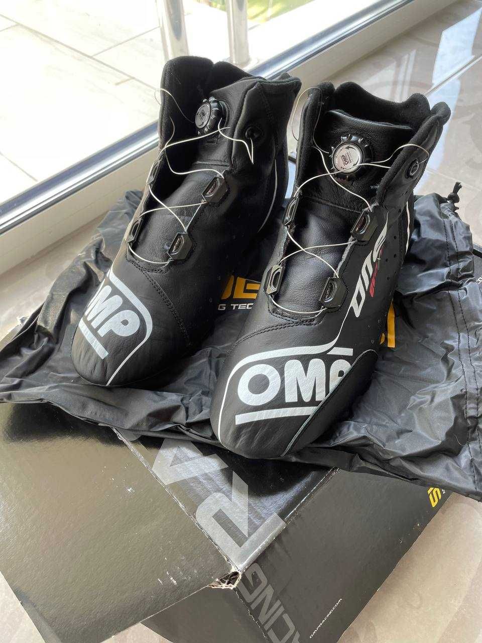 Черевики для автоспорту OMP One Evo XR, чорний