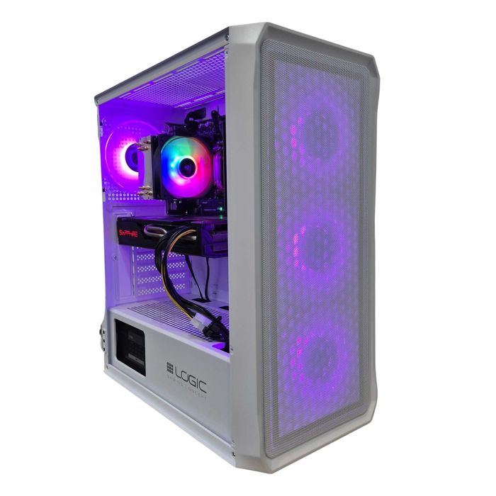 Komputer I5 8500 RX 5700 XT 32GB DDR4 500GB M2 Gamingowy Biały