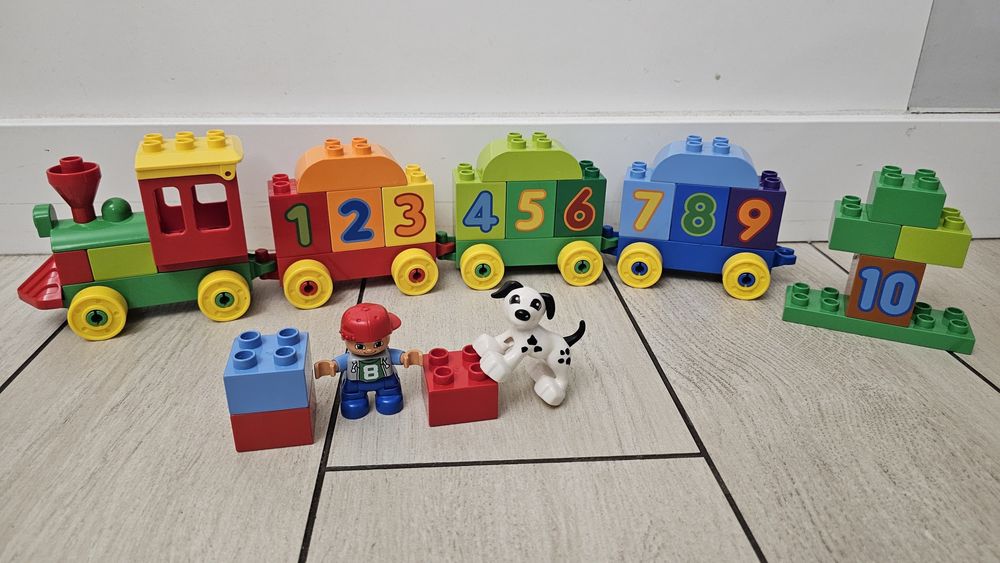 Lego Duplo pociąg z cyferkami 10558