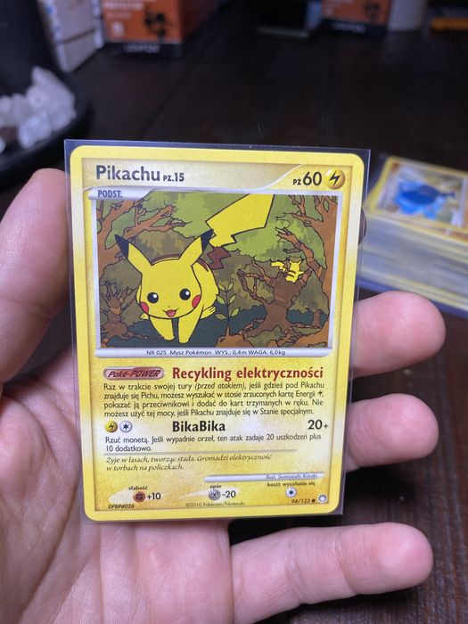 Karty Pokemon TCG Polskie Diament i Perła Tajemne Skarby Bulk stan NM