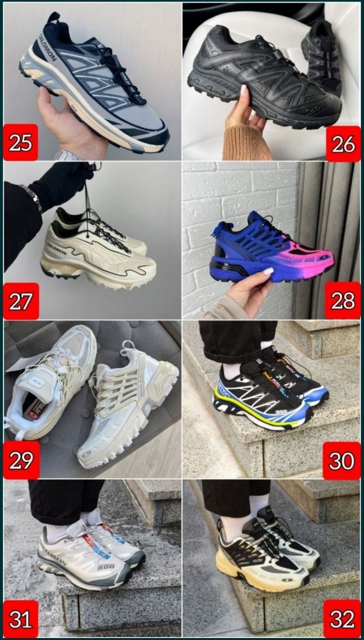 БЕЗ ПЕРЕДПЛАТИ‼️Кросівки Salomon XT-6 / Термо, Gore-Tex / 36-46
