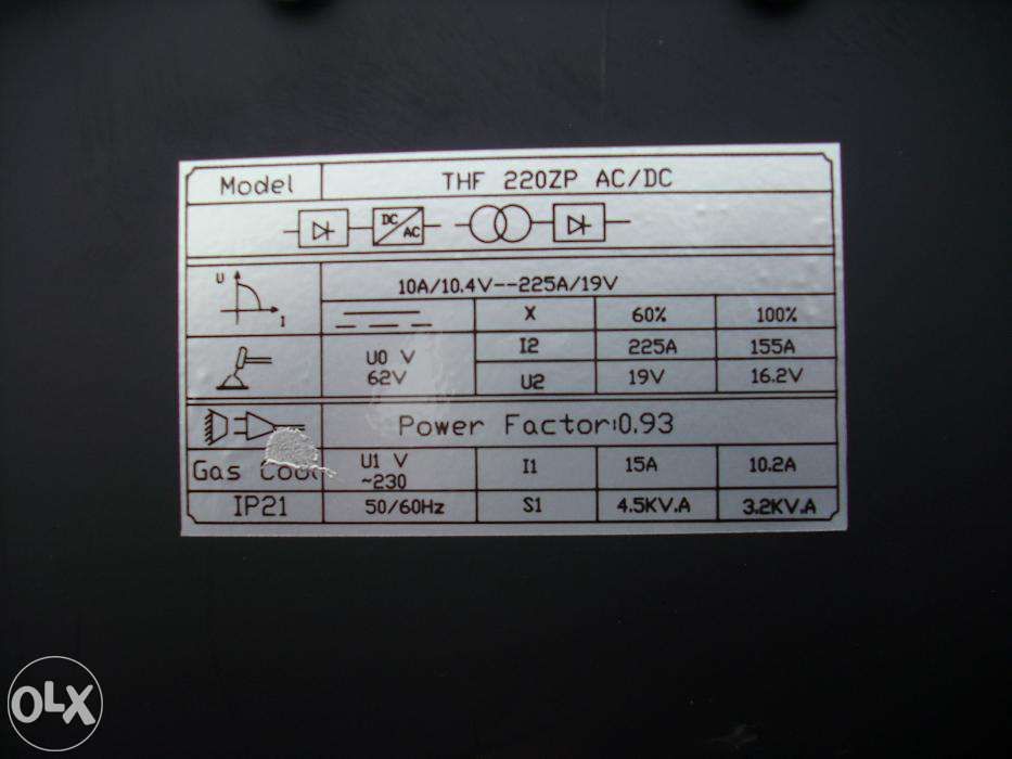 Spawarka Aluminium tig AC DC MAGNUM THF 220 ZP puls nowa