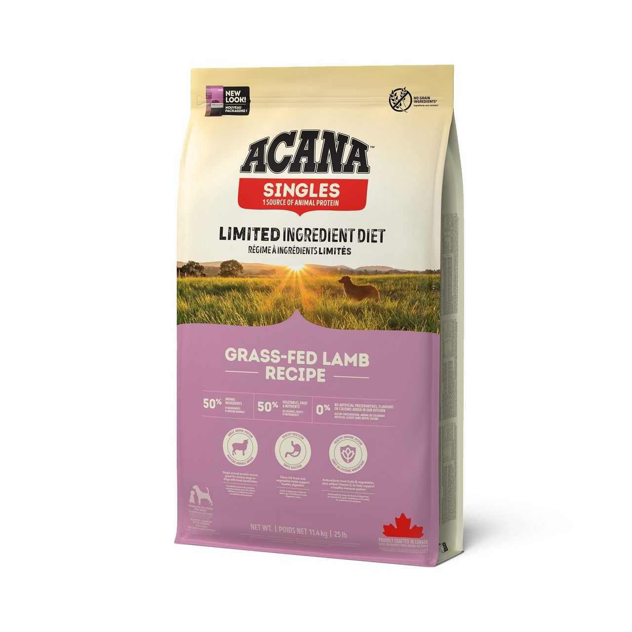 Karma dla psa Acana Singles Grass-Fed Lamb z jagnięciną - 11,4 kg