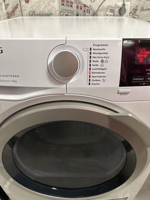 Сушильна машина Сушка сушарка AEG 8 кг