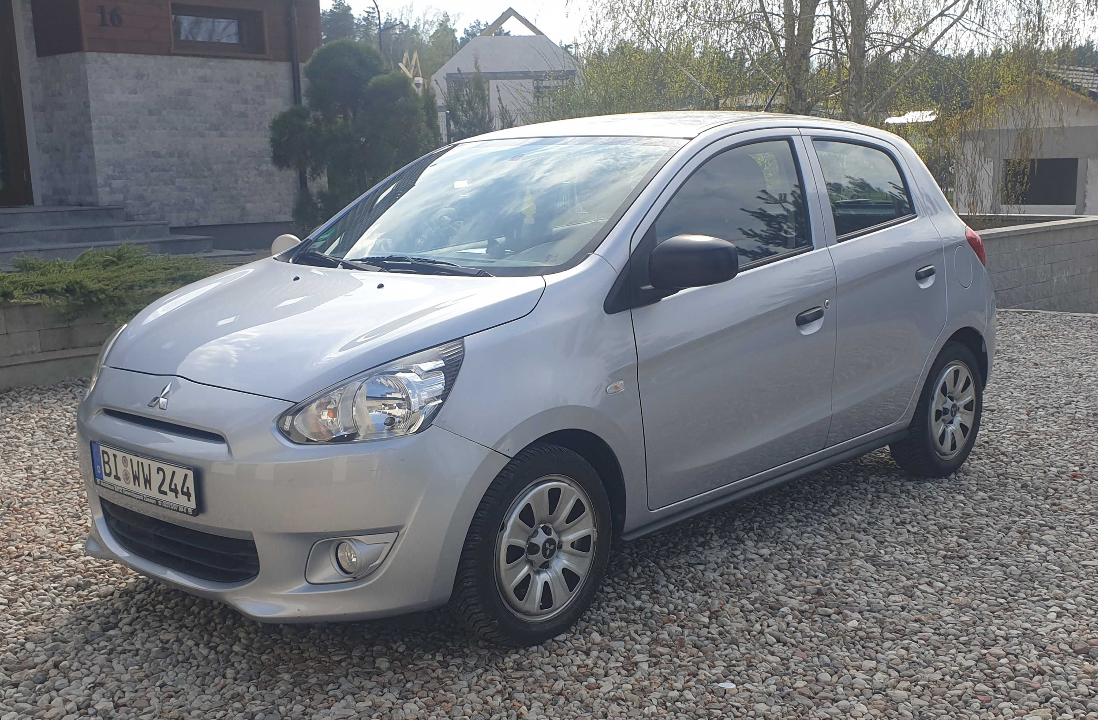 Mitsubishi Space Star 2014r. klima, bezwypadkowy tylko 65tyś km!