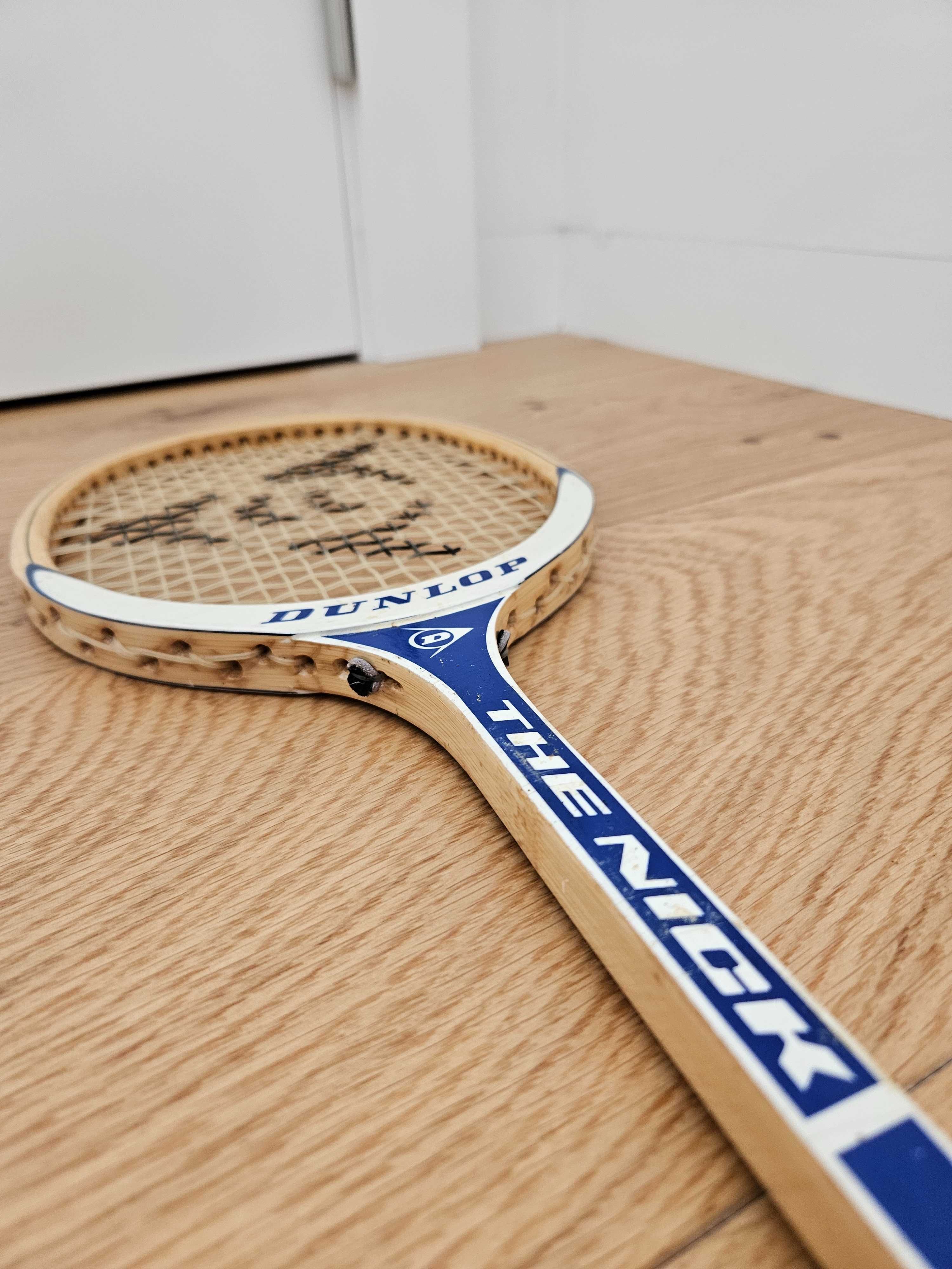 Raquetes Ténis e Squash Vintage - Dunlop, Snauwaert (3 uni)