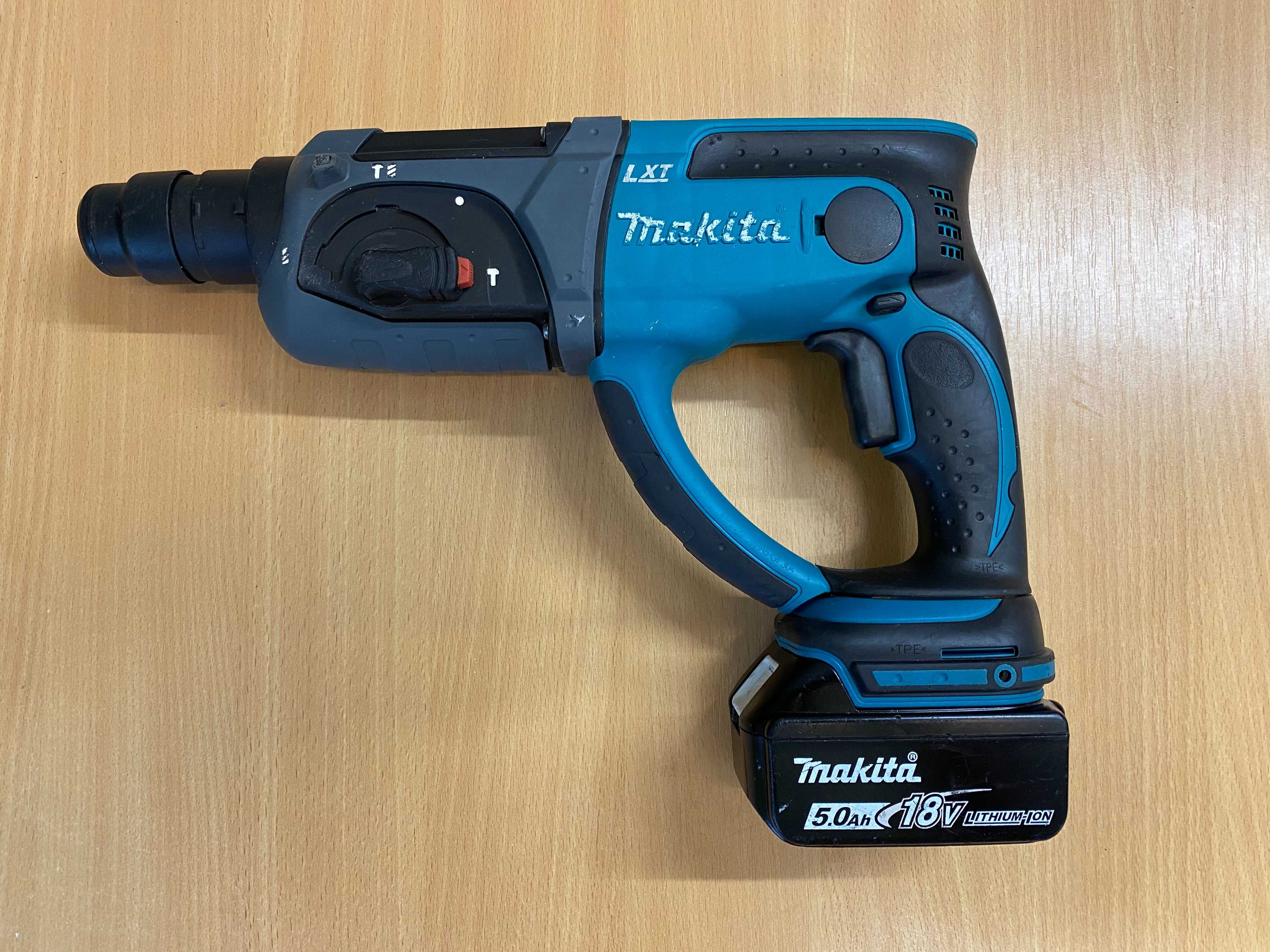 Młotowiertarka MAKITA DHR202 + bateria 18V 5.0Ah – stan bardzo dobry