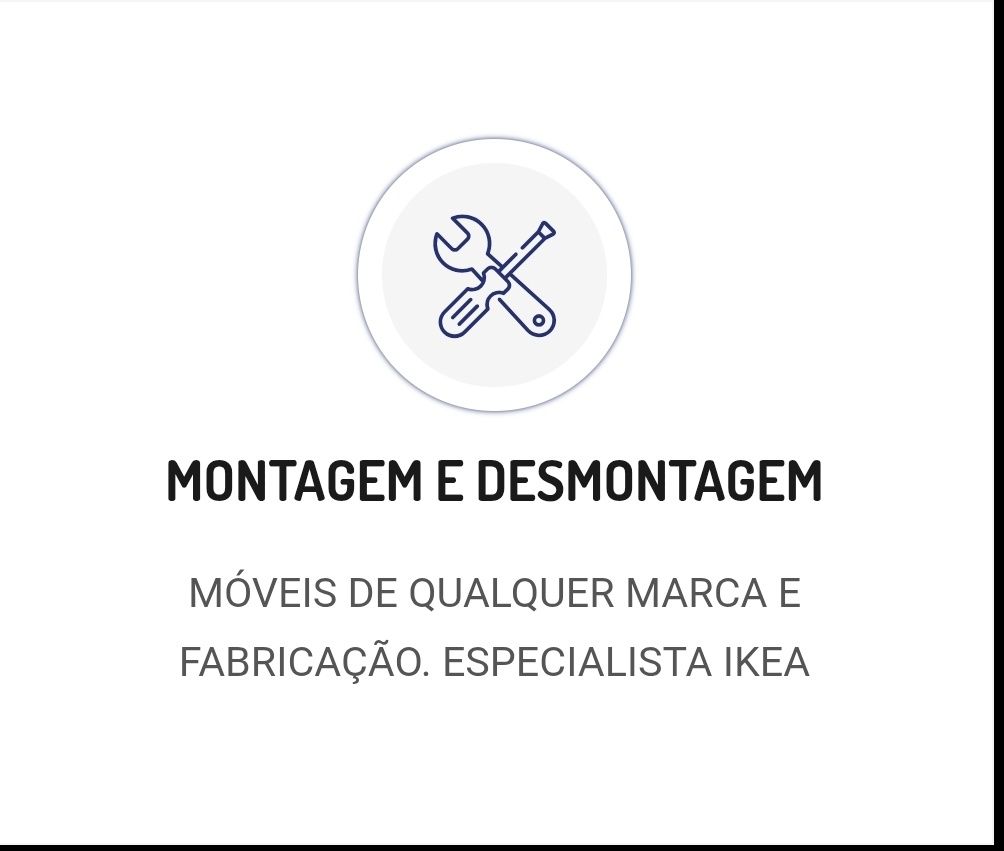 Montagem e desmontagem fixação e instalação