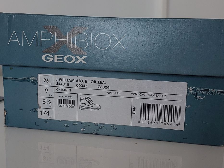 Демісезонні черевики Geox 25-26р.