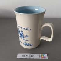 ASHDALE pottery kubek pamiątkowy z Królestwa Arabii Saudyjskiej