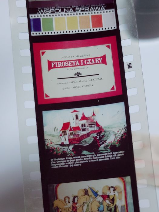 Bajka na rzutnik FIROSETA I CZARY bajki retro PRL Ania Jacek