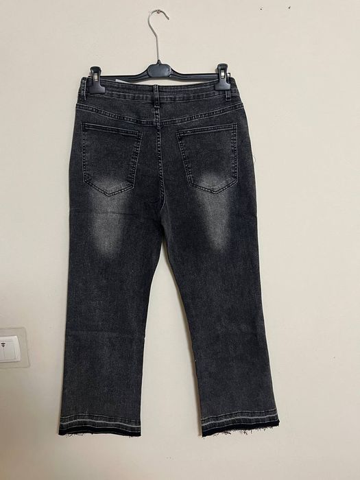 Чорні flared jeans