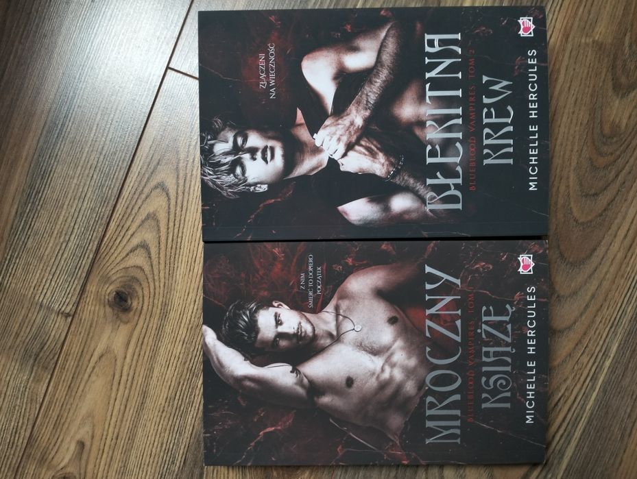 Książki Michelle Hercules Mroczny książe i Błękitna krew