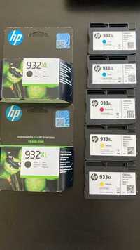 Tinteiros HP 932 XL e 933 XL
