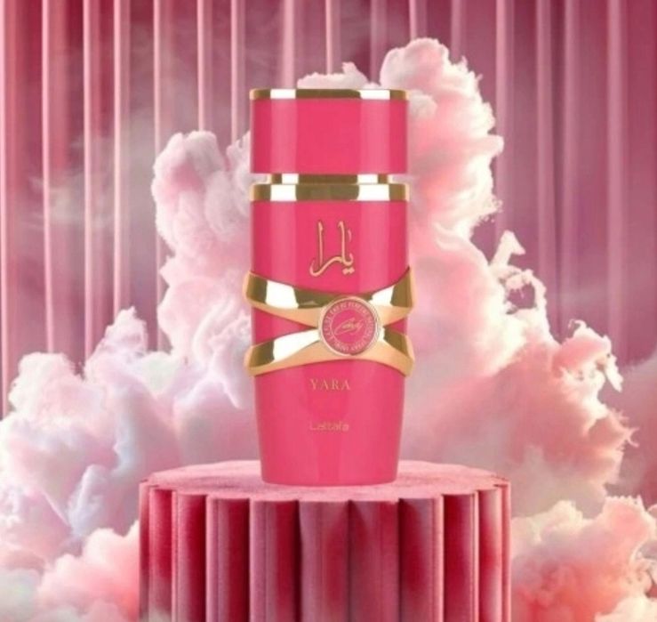 perfuma lattafa yara candy woda perfumowana 100ml - koralowe