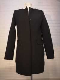 Reserved Płaszcz czarna kurtka piankowa 34 XS_36 S