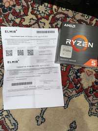 Процессор Ryzen 5 5600 на гарантии