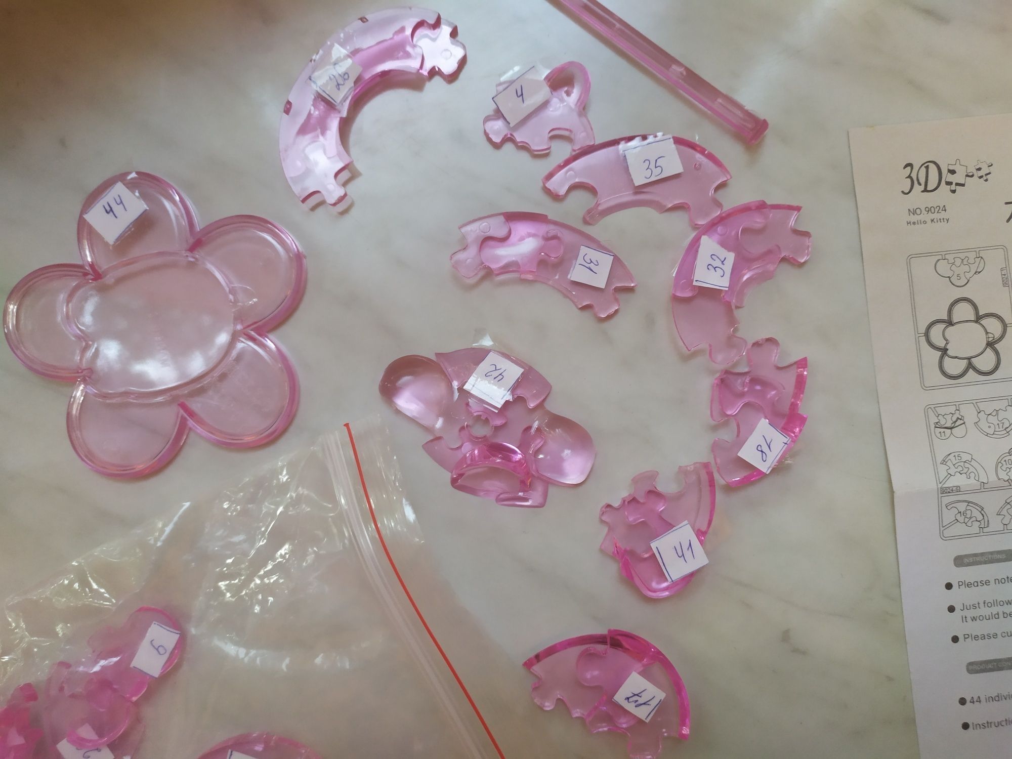 3D Пазл Hello Kitty "Crystal Puzzle"